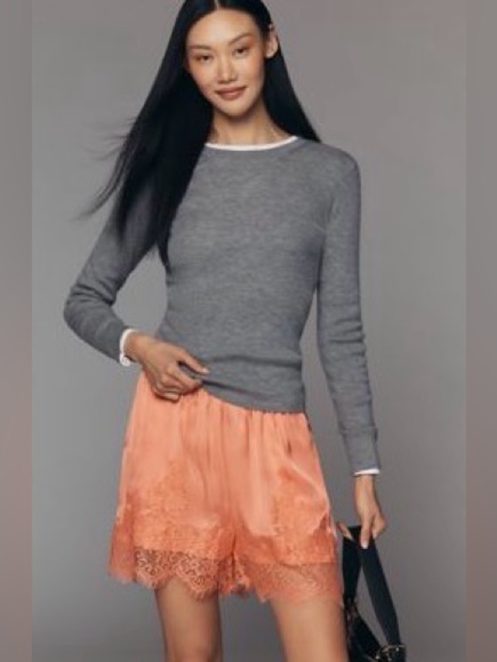 LyreBird Heirloom Lace Trim Shorts